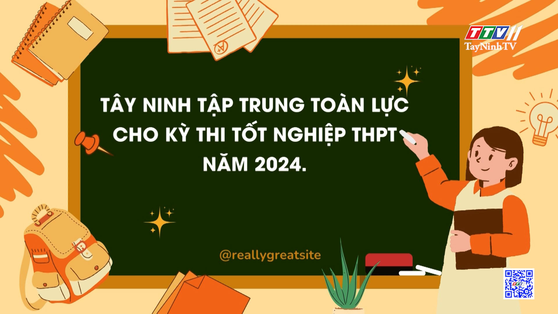 Tây Ninh tập trung toàn lực cho kỳ thi tốt nghiệp THPT năm 2024 | GIÁO DỤC ĐÀO TẠO | TayNinhTV